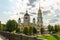 View of Savior-Transfiguration Cathedral in Rybinsk, Russia