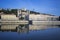 View of SaÃ´ne river with Saint-Jean church