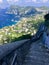 View from the scala Fenicia in Capri