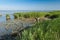 View of the Scardovari lagoon, Po river delta, Adriatic sea, It