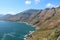 A view of the scenic Chapman's Peak drive into Hout Bay, Cape Town, South Africa