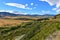 View of scenic Lees Valley in New Zealand