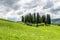 View of the scenic Tuscan countryside