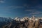 View from the Schilthorn mountain