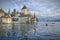 View on Schloss Oberhofen am Thunersee