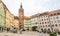 View at the Schmalzturm Tower from place im Landsberg am Lech, Germany