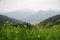 The view from Schmittenhohe mountain, Austria