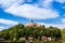 View of the Schoenfels Castle in Saxony Germany