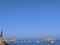 View of the sea from ancient city of Tossa de Mar, Spain