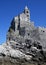 View from the sea of the Church of St. Peter, Portovenere