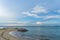 View of the sea from East Coast Park, Singapore