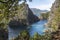 View on sea landscape near kayangan lake, philippines