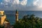 View of the Sea Mosque in the old town of Jaffa