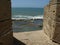 View of the sea from the wall of the citadel of Essaouira, Morocco