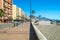 View of the seafront in the town of Fuengirola, Spain