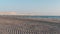 View of sealine sea shore during the low tide