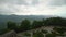 View of the seaside town from the mountain.