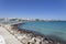 View of the seaside town of Otranto, province of Lecce, Puglia, Italy