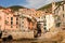 View of the seaside village of Tellaro. Lerici.