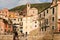 View of the seaside village of Tellaro. Lerici.