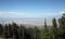 View of the Sedillo area of New Mexico from the top of the Sandia Mountains