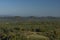 View from Sedina hill over deep green autumn forests