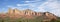 A View of Sedona\'s Red Rocks Formations
