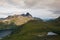 View from the Segla mountain, Norway