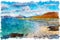 The View from .Seilebost on the Isle of Harris Painting