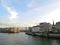 View of the seine river and parisian buildings