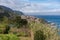 View of Seixal from Bridal Veil Falls vÃ©u da noiva miradouro viewpoint in Madeira, Portugal