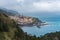View of Seixal from Bridal Veil Falls vÃ©u da noiva miradouro viewpoint in Madeira, Portugal