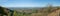 View from Selsley Common towards Kings Stanley and Stonehouse, near Stroud Gloucestershire