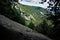 View from the Sentiers des Roches to the flanks of the Col de la Schlucht in the Vosges