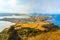 View from Seongsan Ilchulbong moutain in Jeju Island, South Korea