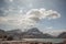 View of Serra de Tramuntana and Embassament de Cuber in Mallorca, Spain