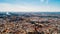 View from Setas de Sevilla- Metropol Parasol structure at the La EncarnaciÃ³n square.Most beautiful mirador, siteseeing location