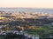 View of Setubal as seen from the Palmela Castle, Portugal