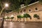 The view of Seville Town hall, built in plateresque style, in San Francisco Square, Spain .