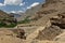 View on the Shakhdara valley alternative path to the Pamir Highway, Tajikistan