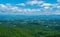 A View Shenandoah Valley and the Allegheny Mountains