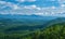 A View Shenandoah Valley and the Blue Ridge Mountains