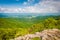 View of the Shenandoah Valley from Franklin Cliffs Overlook, in