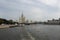 View from the ship to the Vysotka on the Kotelnicheskaya Embankment and Moskvoretskaya Embankmen