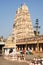 View of Shiva-Virupaksha Temple at Hampi, India