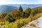 View from the side of Mount Greylock, Massachusetts