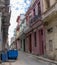 A View of Side Street in Havana, Cuba