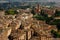 View of Siena town. Tuscany, Italy.