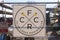 View of sign on the fence False Creek Rowing Club