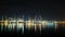 View on Singapore\'s busy port